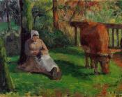 卡米耶 毕沙罗 : Cowherd